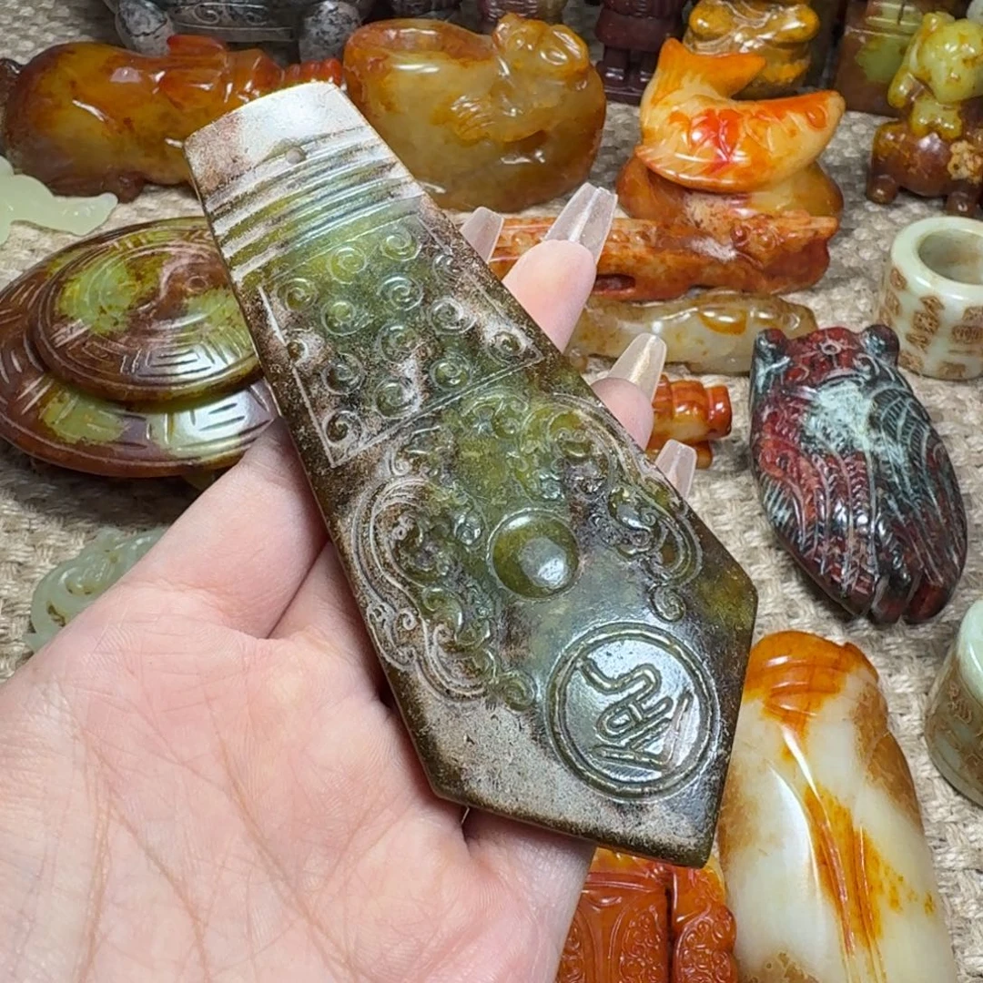 白玉菩提吊坠挂件