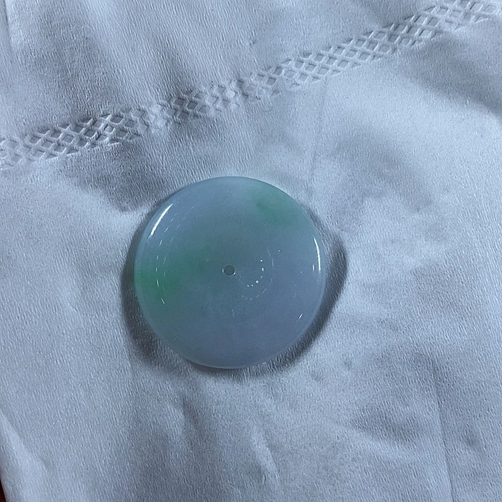 翡翠未镶嵌颈饰天然翡翠平安扣