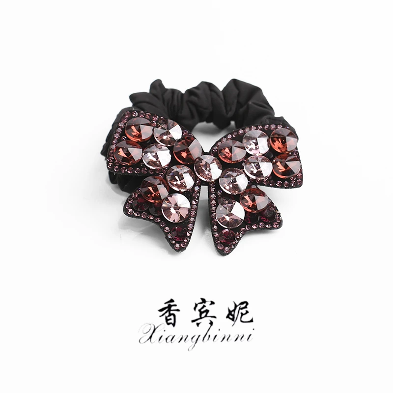 香宾妮原创设计发夹韩版蝴蝶结鸭嘴夹新款女式刘海夹5399