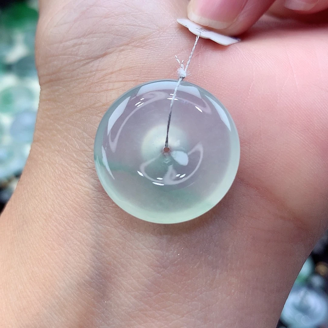 颈饰未镶嵌翡翠编号67尺寸24.4-5.9