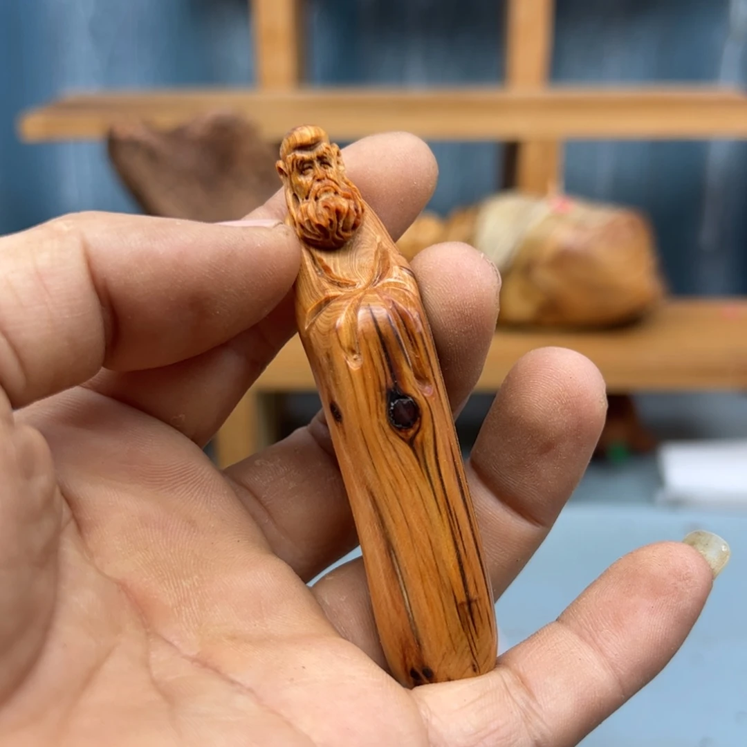 南***巷木崖柏木摆件手把件