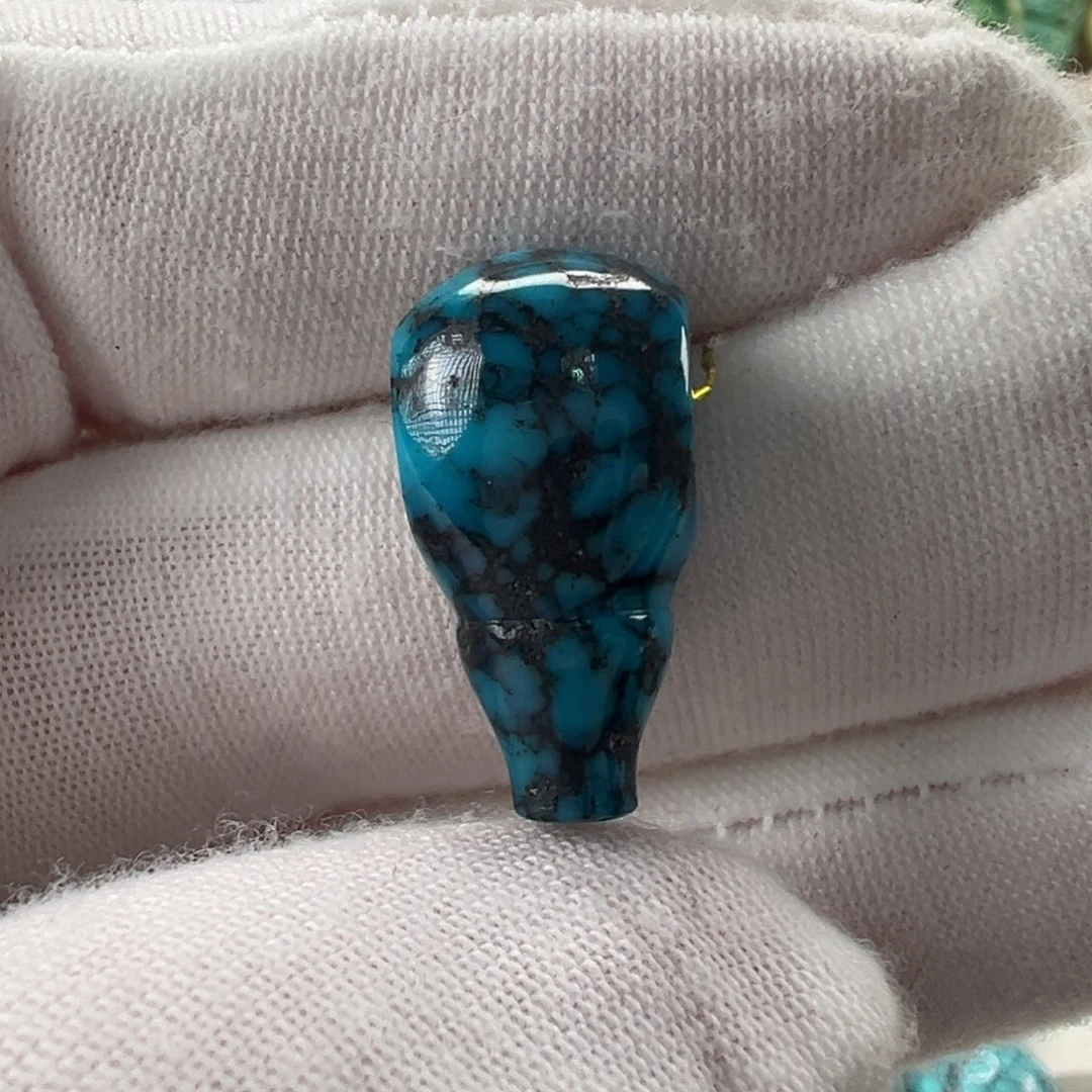 未镶嵌绿松石配饰10.5mm