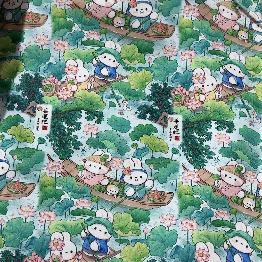 一米价纯棉巴胚平布1.1米宽果子布艺26