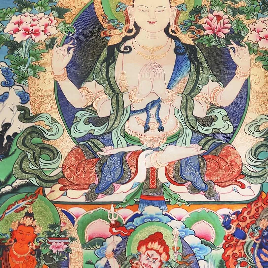 卷轴画唐卡精品原作