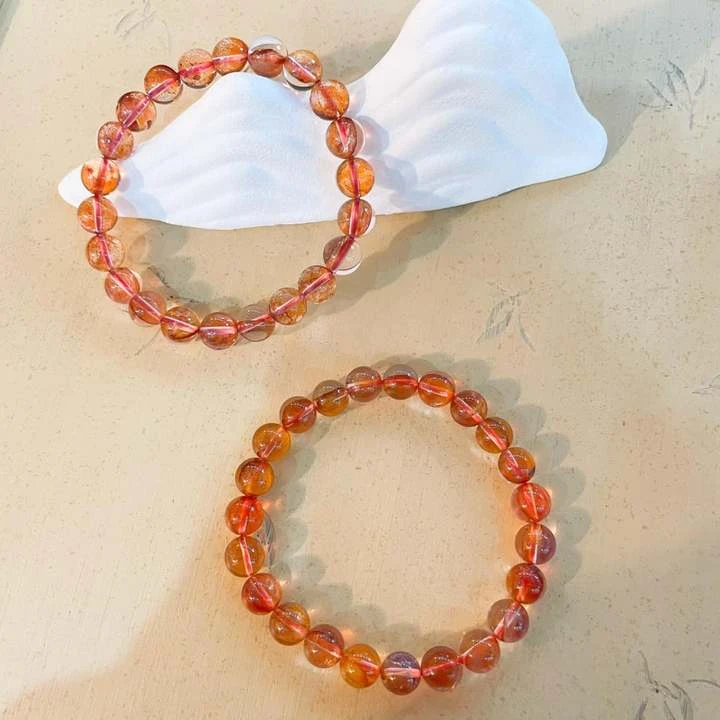 【小乔】红胶花单圈（多样性发/发一串）XQ-005