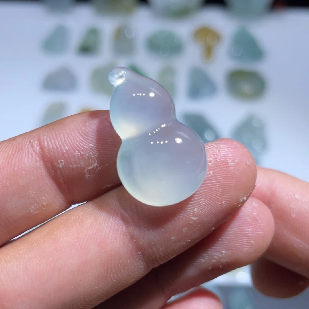 颈饰未镶嵌翡翠葫芦