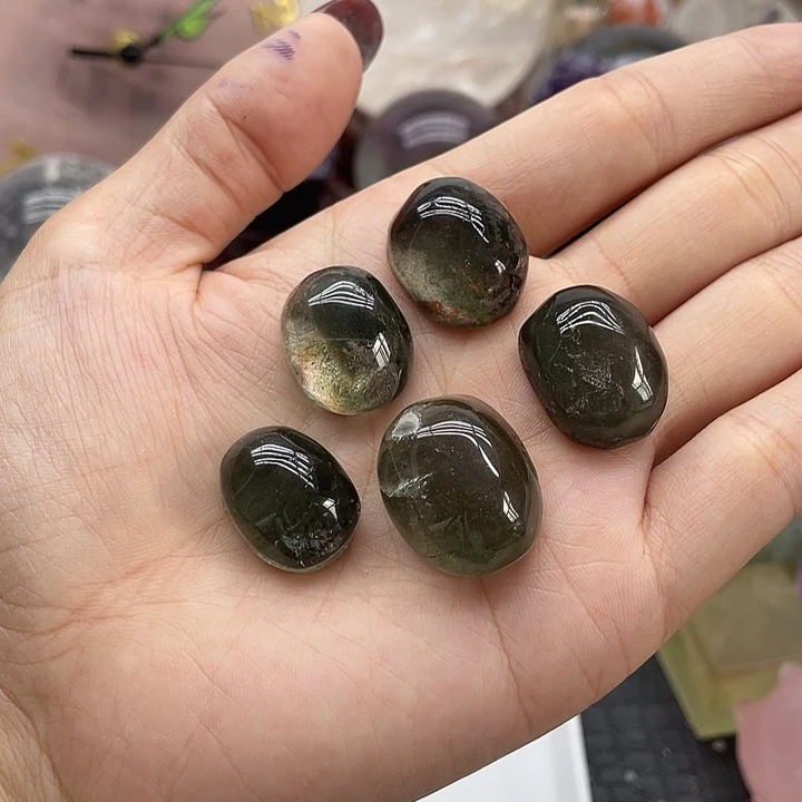 大***美水晶珠宝半成品未镶嵌33蛋面