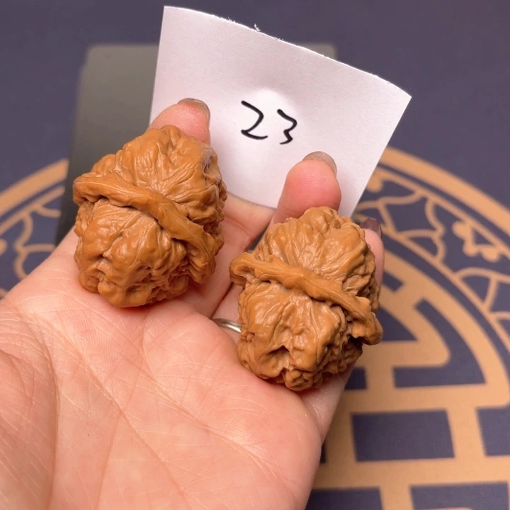 文玩核桃把件35蛤蟆头