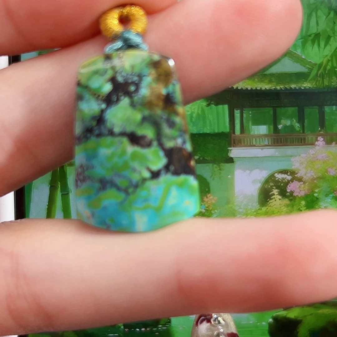 绿松石未镶嵌珠宝奇石