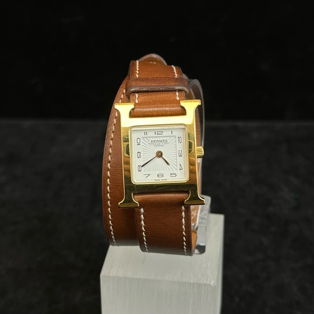 95新 Hermes/爱马仕 W036736WW00石英单表 16168