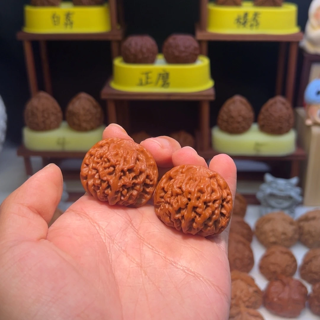 吊坠文玩核桃【球体】全品38毕业秦闷