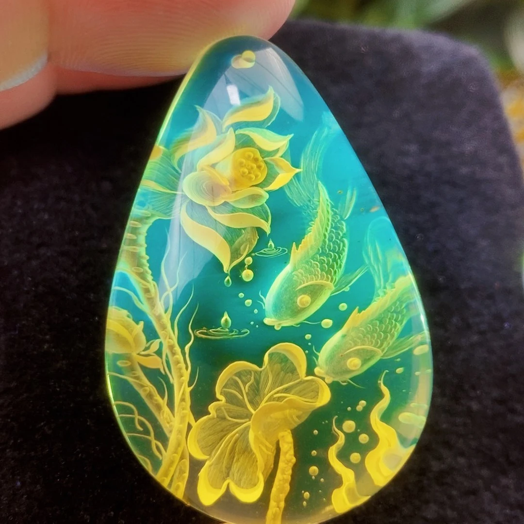 【闪购商品】金珀吊坠(不含链)未镶嵌