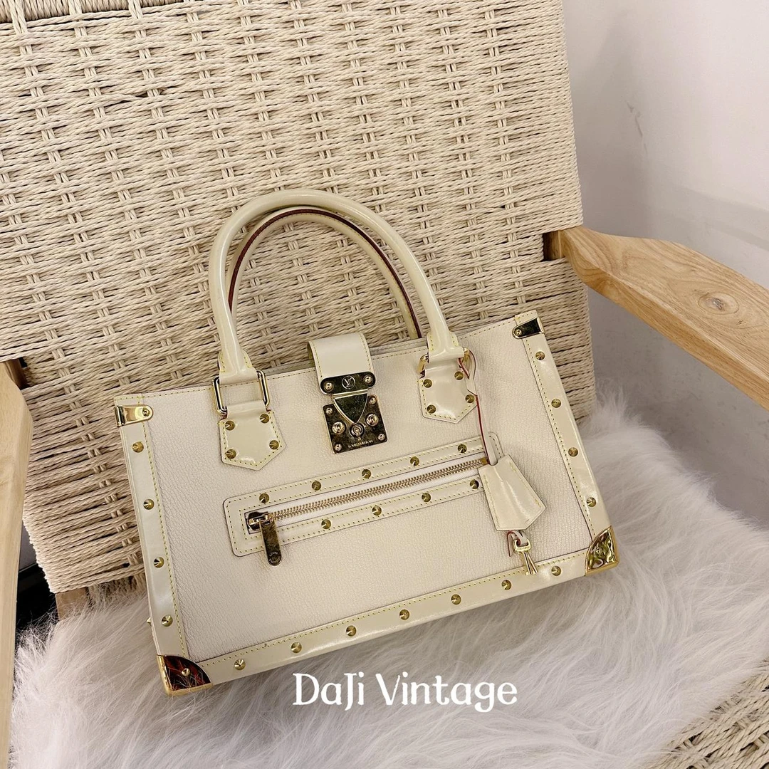 95新 LouisVuitton/路易威登 大吉中古/LV白金苏哈里手提包