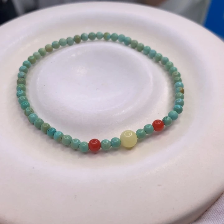 绿松石配饰未镶嵌曦****夏