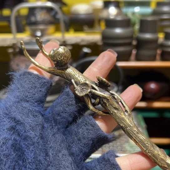 铜中古工艺品摆件