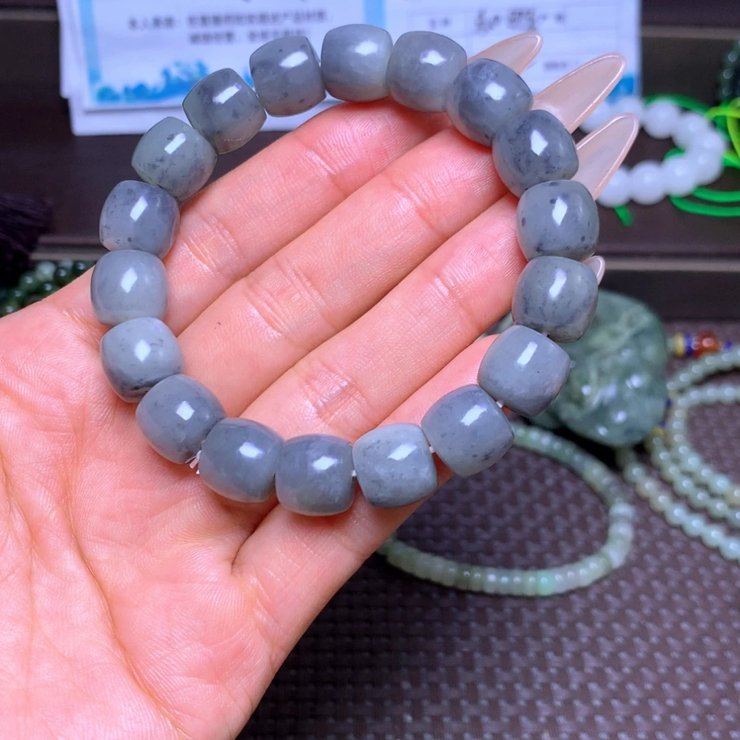 未镶嵌手串和田玉卡12