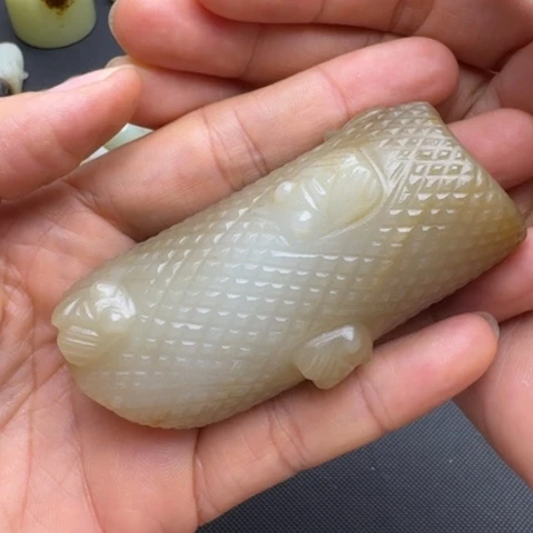 未镶嵌和田玉挂件南*阁