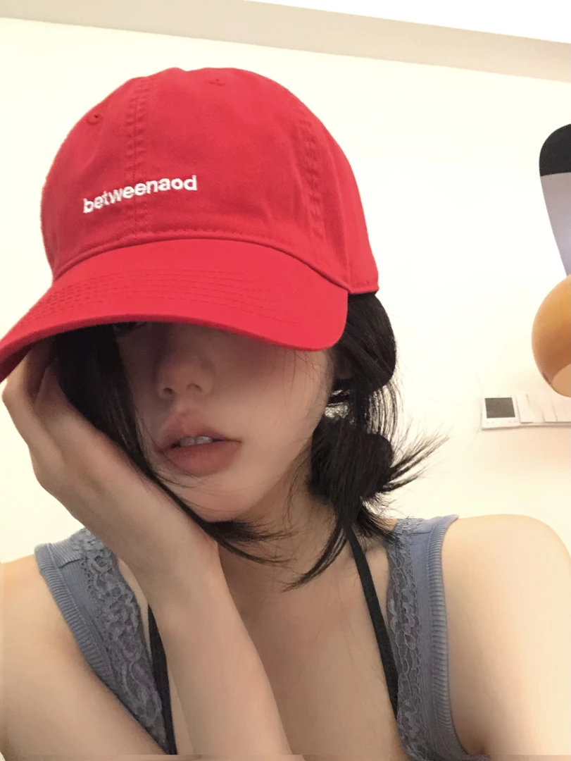 热巴同款春夏季情侣鸭舌帽子女大头显脸小棒球帽男防晒学生太阳帽