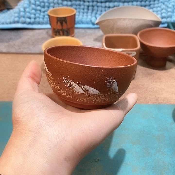 紫砂茶壶宜兴紫砂杯