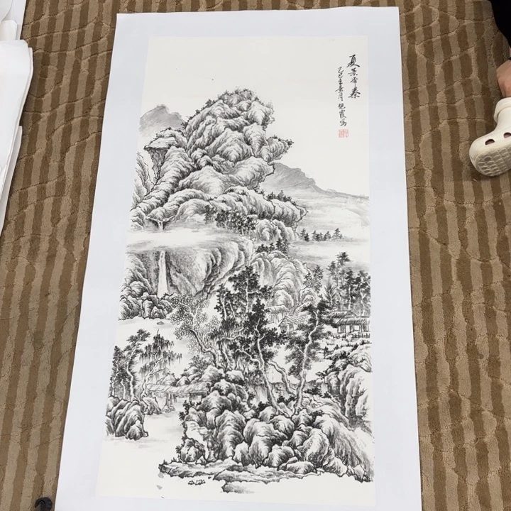 国画花鸟等多种鸟类的栖息环境100.50