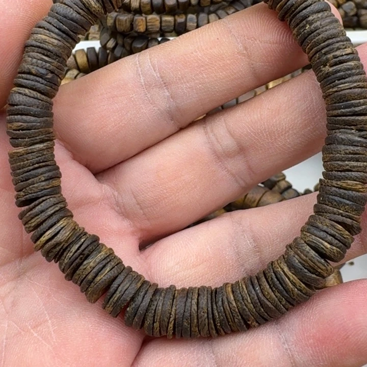 白***杨沉香手串张勺子手串10克