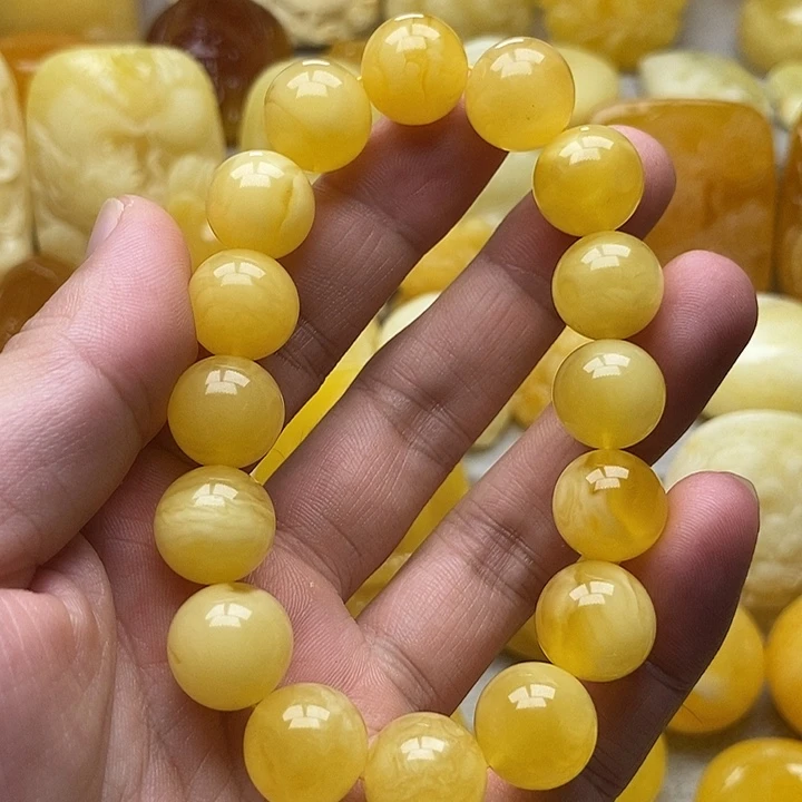琥珀颈饰未镶嵌琥珀蜜蜡吊坠