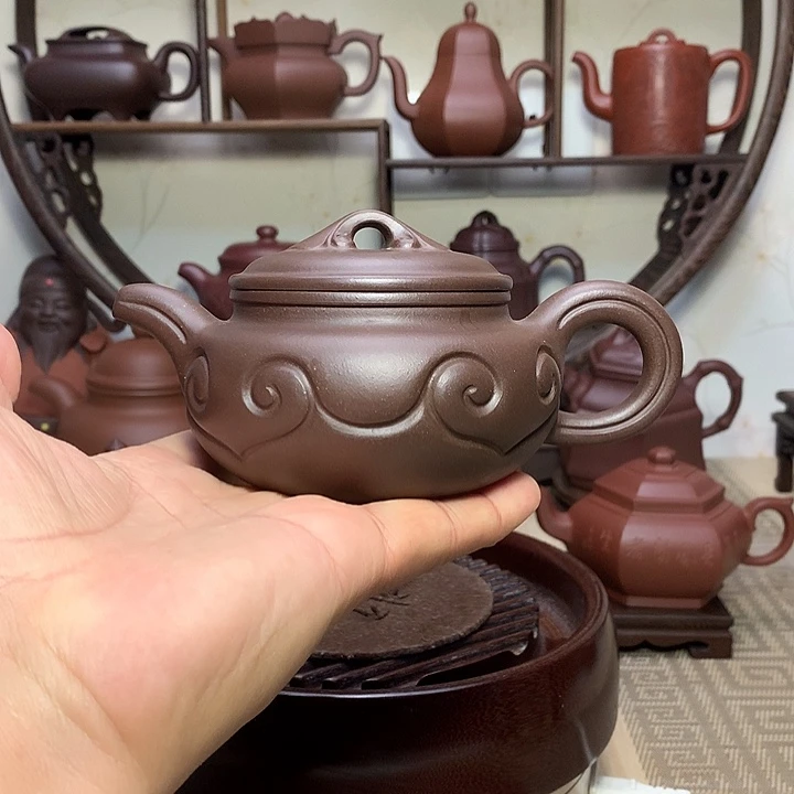 茶壶紫砂原矿紫砂壶