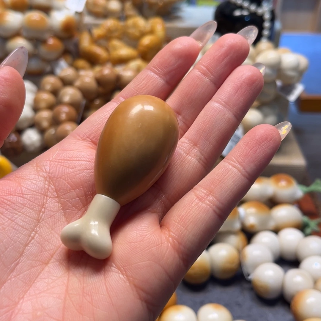 菩提根/象牙果手串12.5微瑕小鸡腿10号链接