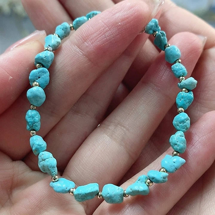 绿松石珠宝奇石未镶嵌