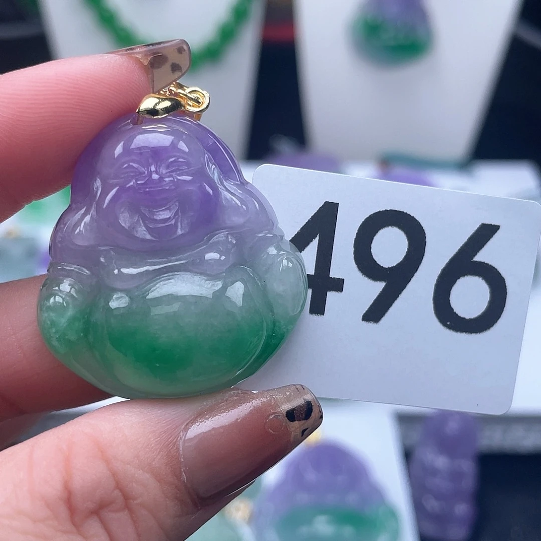 翡翠吊坠(赠链)未镶嵌