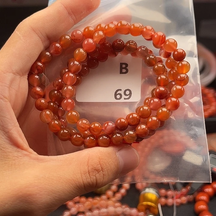 未镶嵌南红玛瑙多样性发货7m m南红玛瑙