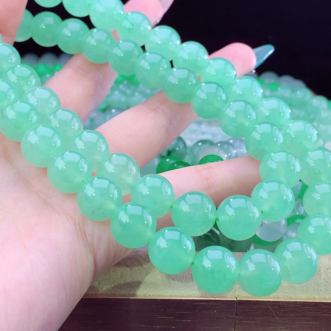 未镶嵌手串翡翠天然翡翠