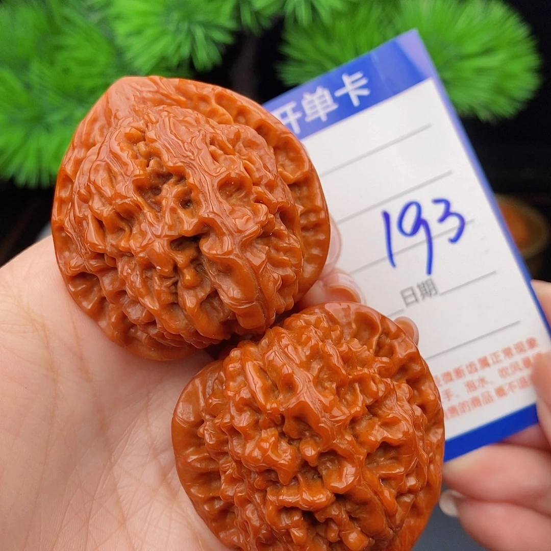 文玩核桃把件46官帽193