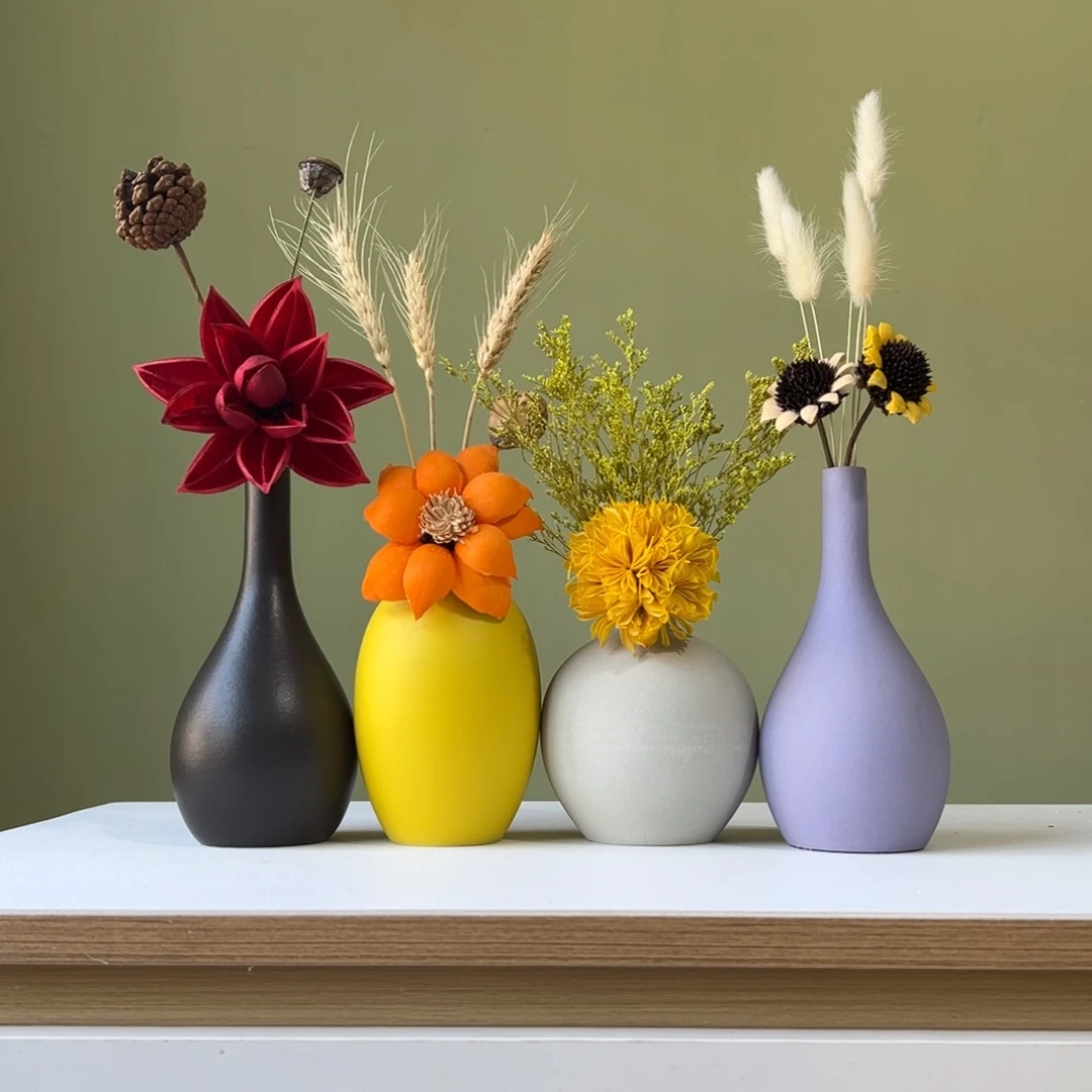 瓶花瓶带花高度20-30厘米左右