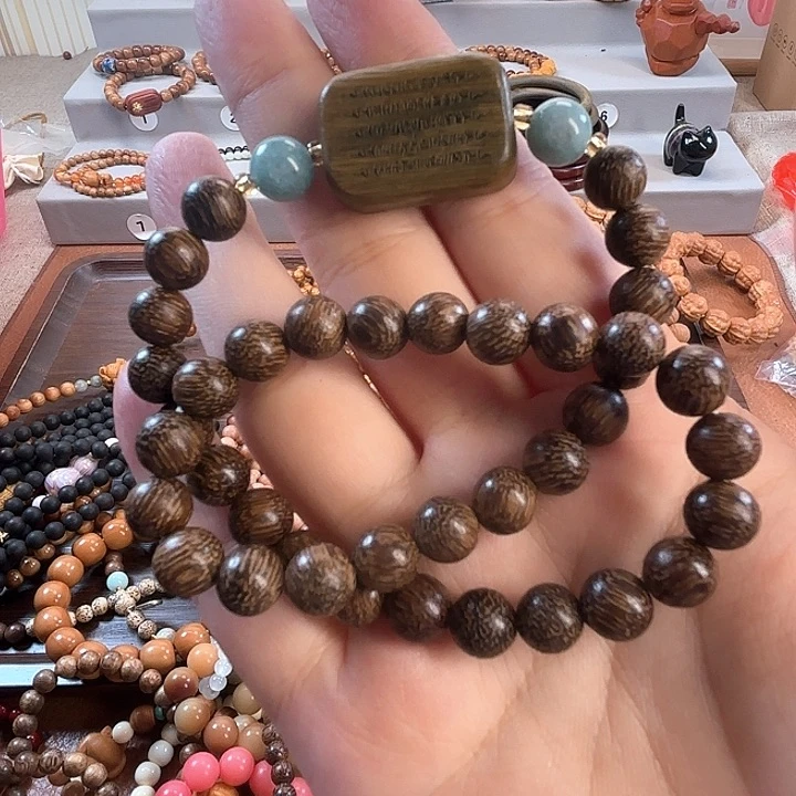 手串白玉菩提灰色