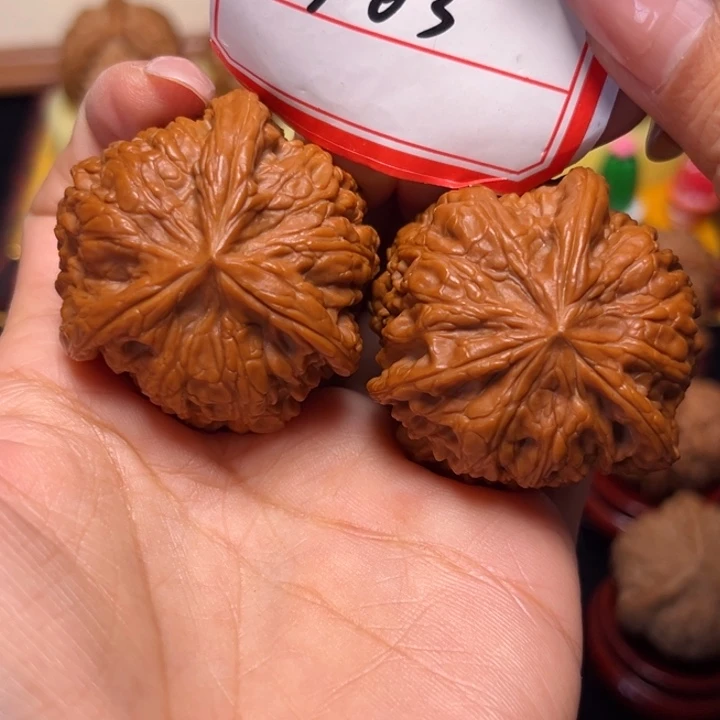 文玩核桃吊坠42全品平谷凹底奔03