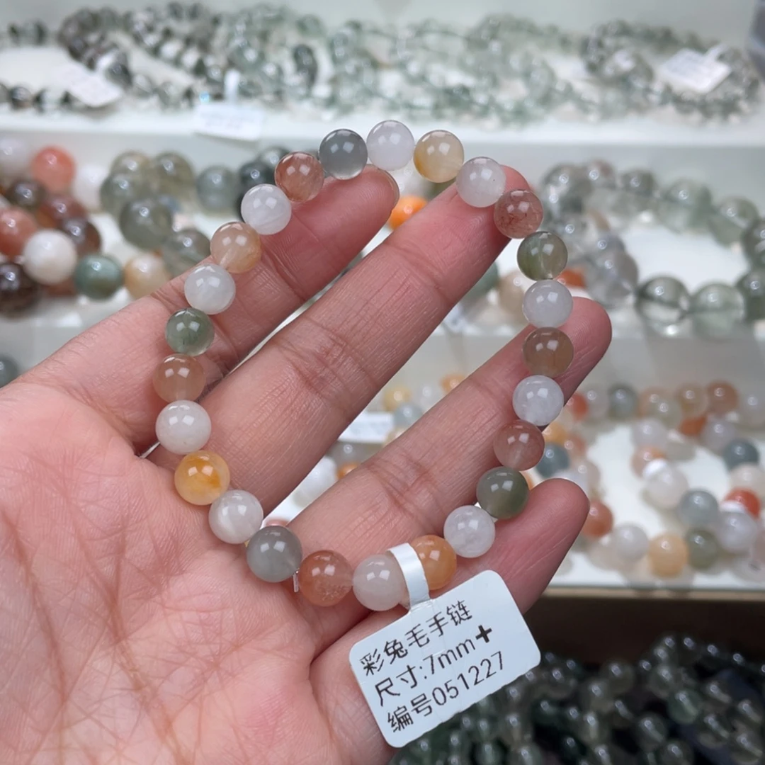 水晶未镶嵌手链水晶