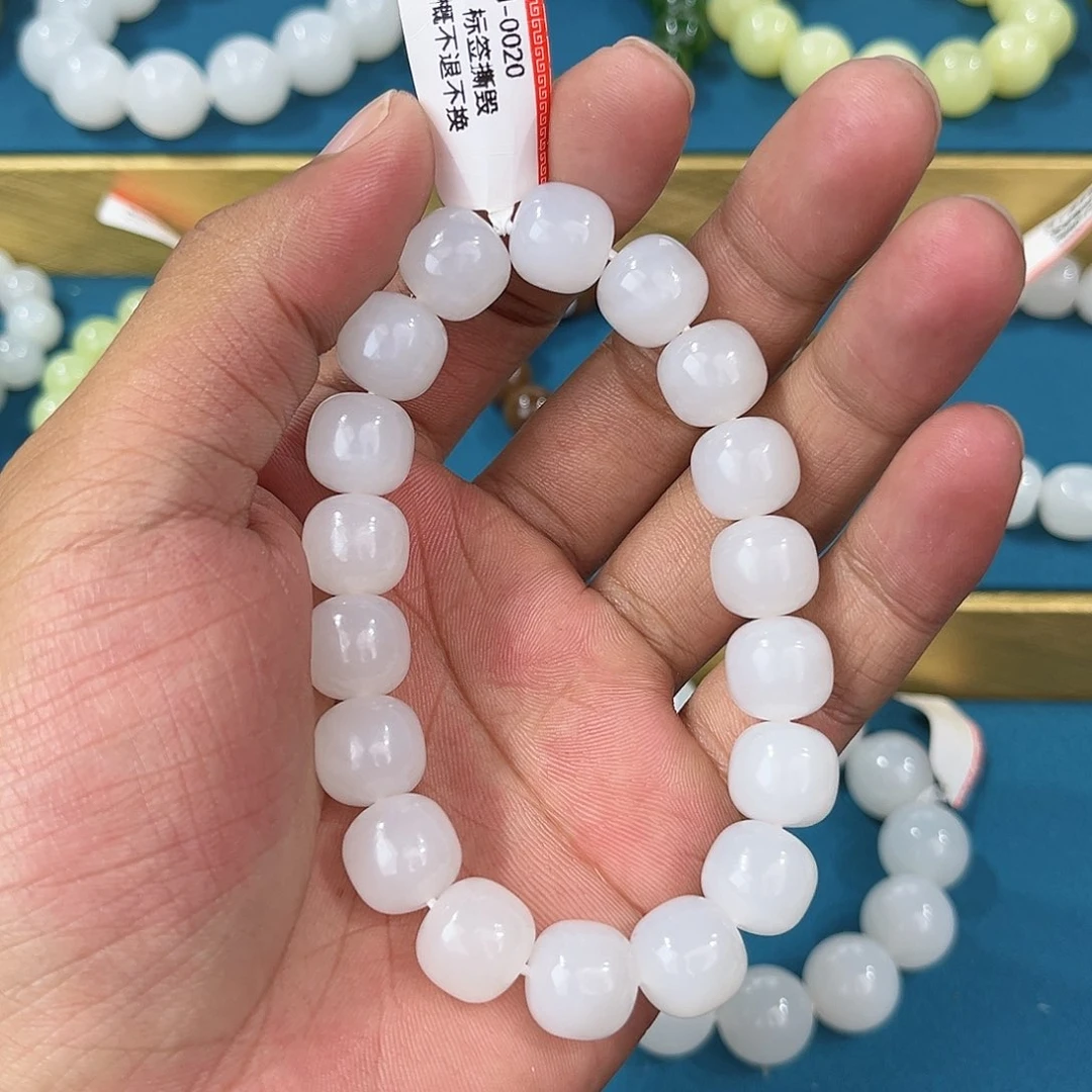 手串未镶嵌和田玉纯天然新疆和田玉05于阗12老型