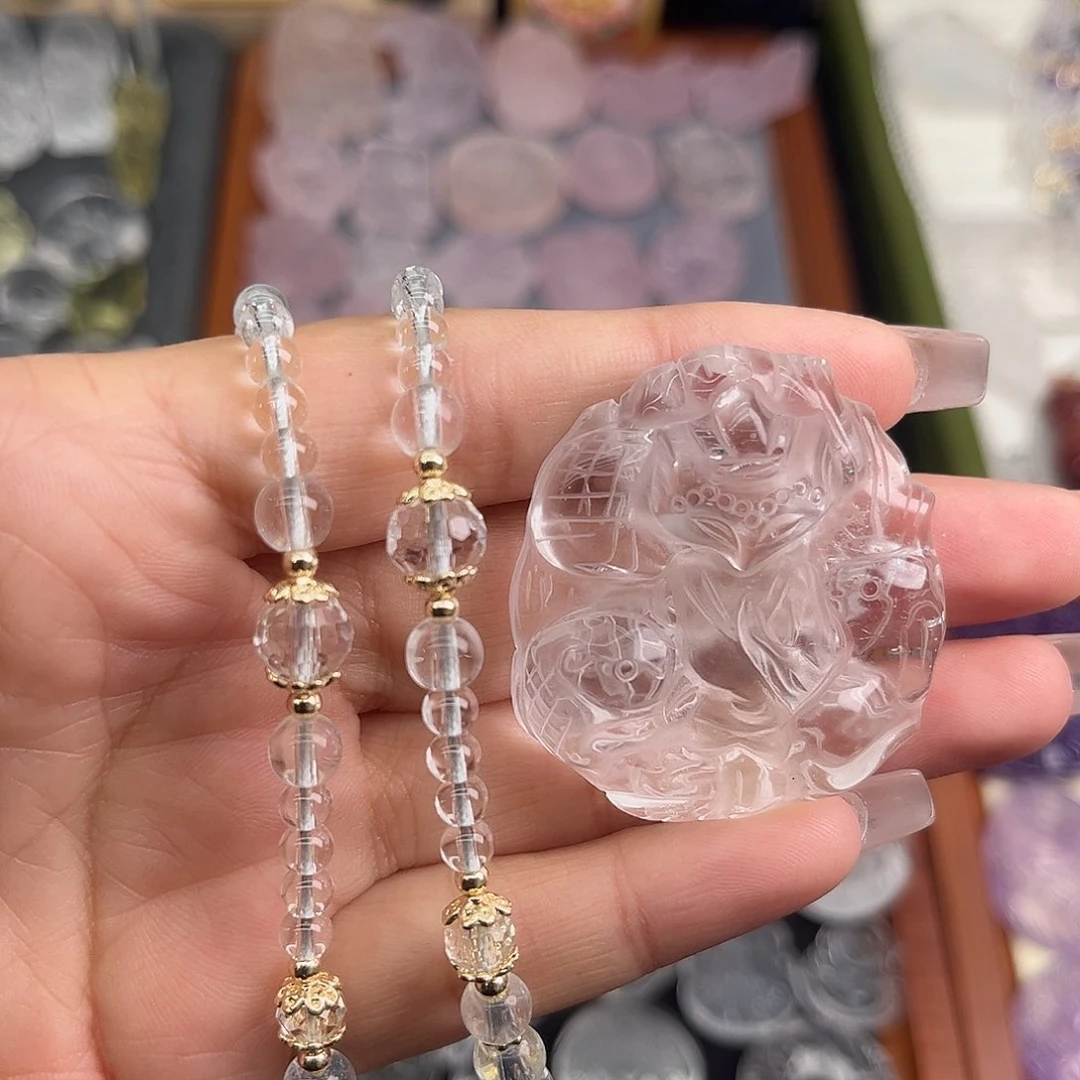 水晶珠宝半成品未镶嵌?****56