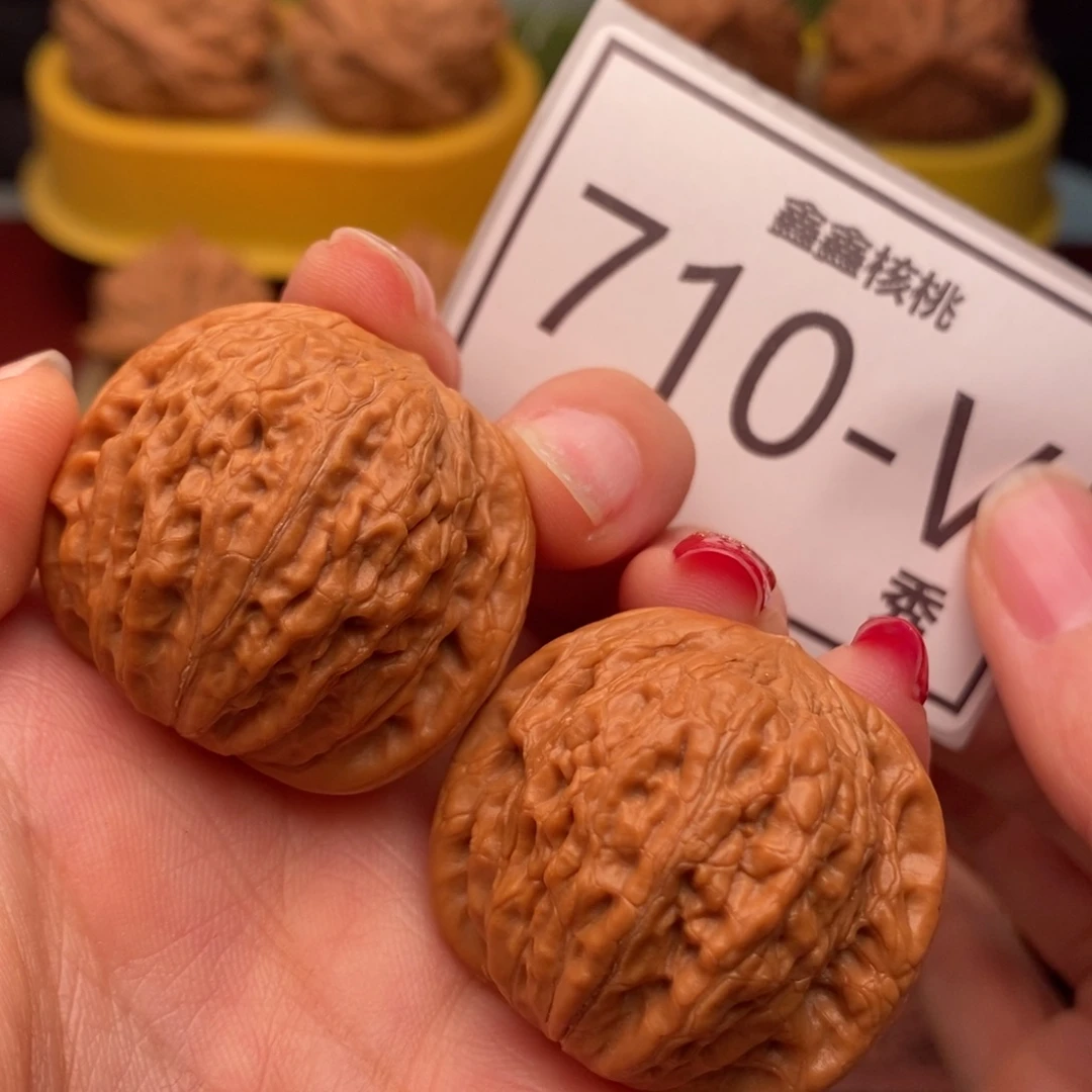 桃核把件铁锤34，……