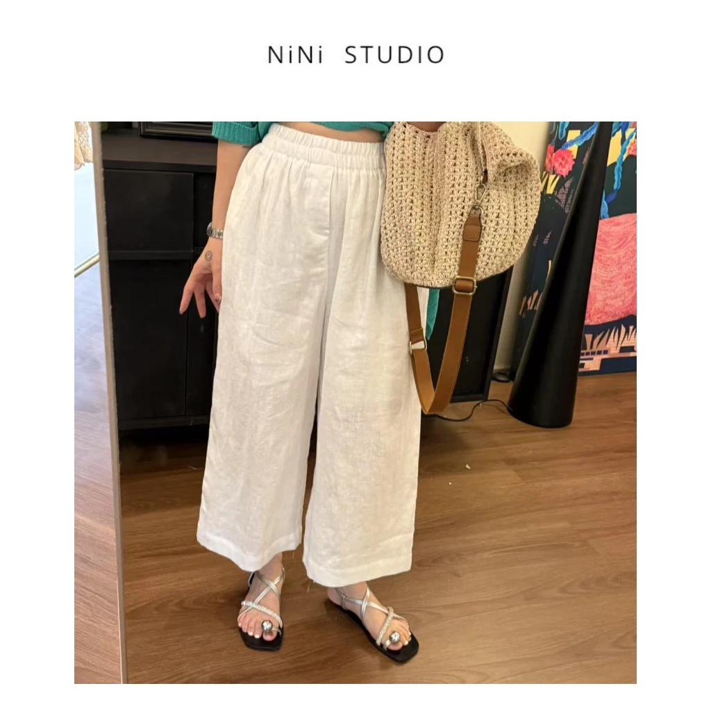 NiNi:自留强烈推荐阔腿神裤～