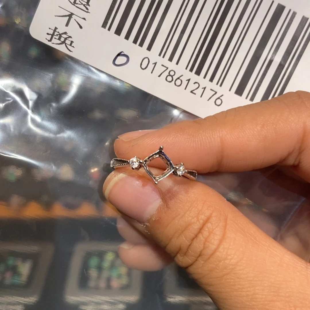 欧泊戒指—银S925镶嵌虔