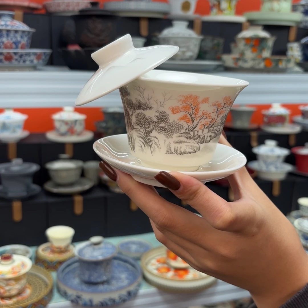 茶具也可以作为家具装饰材料