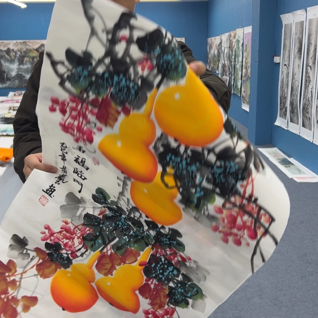 国画国画纯手绘作品欣赏