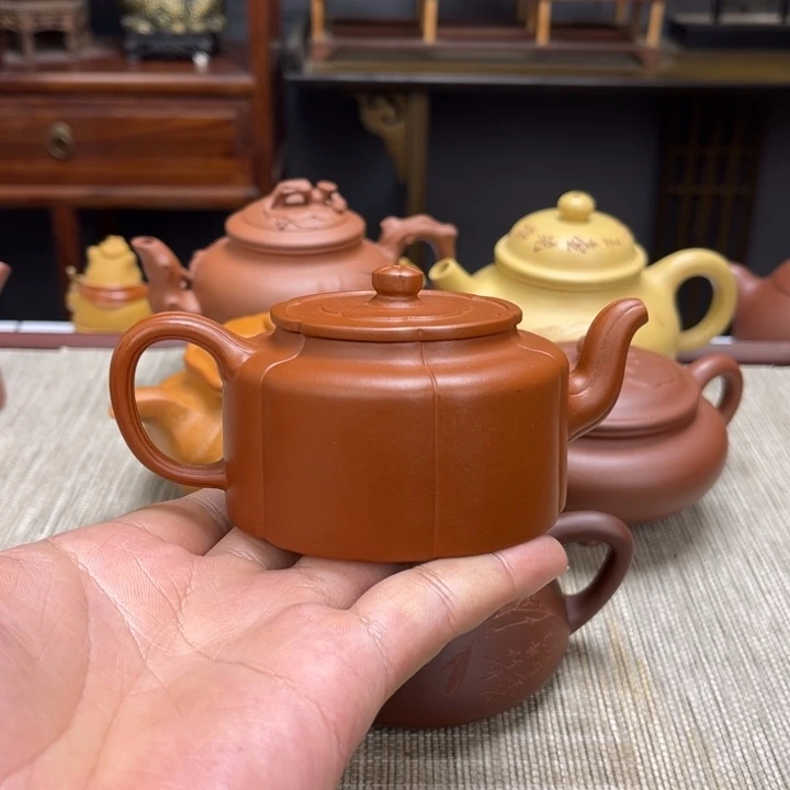 茶壶朱泥容量180毫升