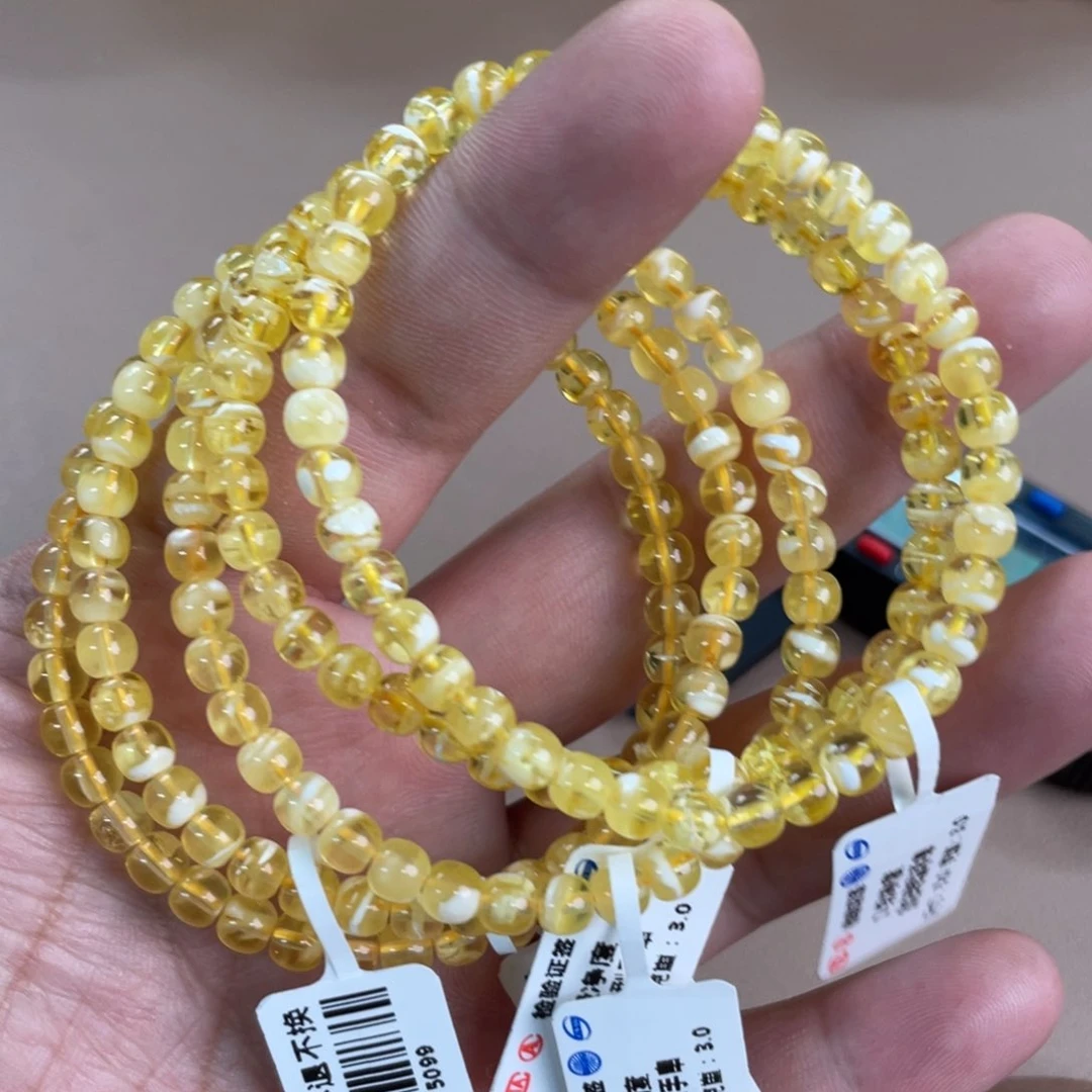 琥珀裸石未镶嵌007多样性发其一