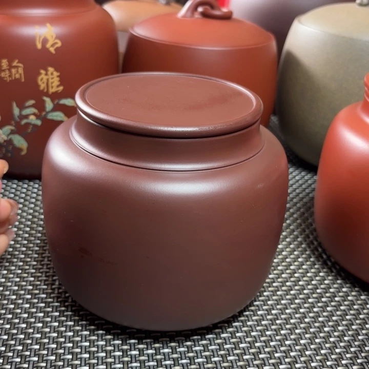 紫砂茶叶罐中高端紫砂茶叶罐