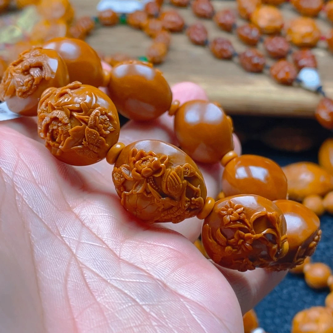 手串/手链橄榄核许忠英2.0铁核鸟语花香（25年新款）