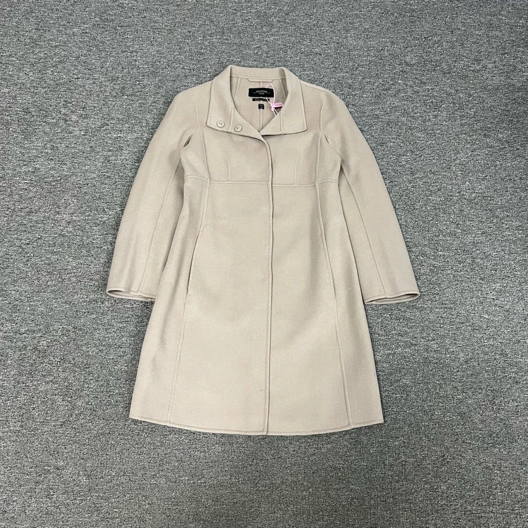 99新 AMIPARIS maxmara weekend 灰色大衣40码