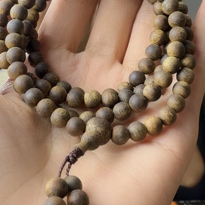 沉香手串奇楠沉香小圆珠手串